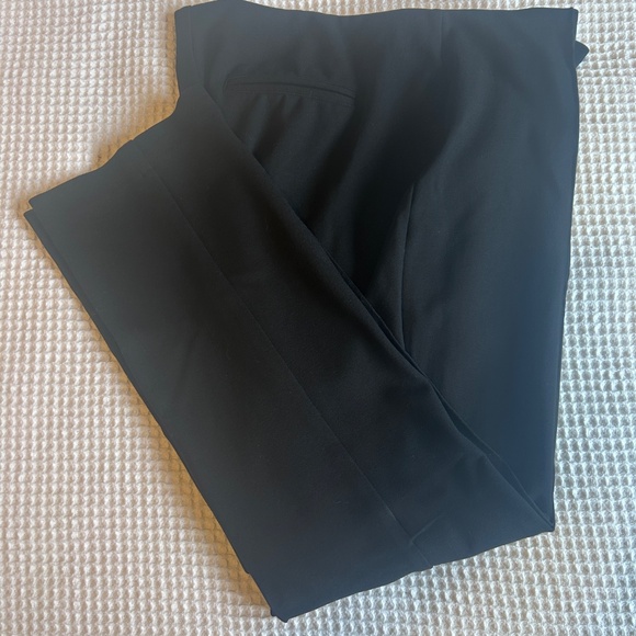 Chicos Pointe Knit Pants Straight Leg Black 1.5/10 - Picture 4 of 8